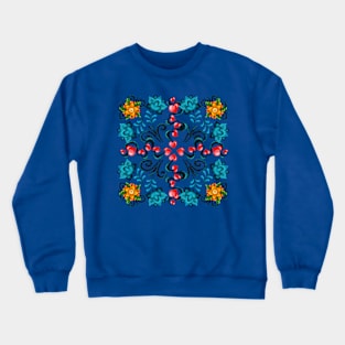 Flowers and heart Crewneck Sweatshirt